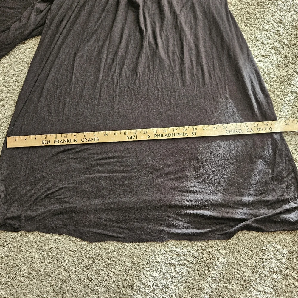 Free People Beach Wide Leg Rosebowl Jumpsuit Black Size Medium - Picture 9 of 12